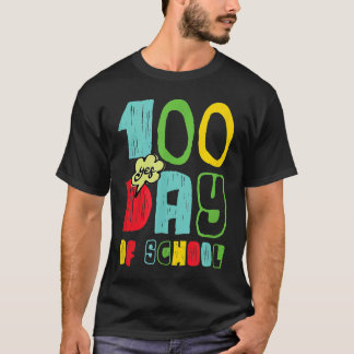 100 Day of School for Kids Child Yes Tシャツ