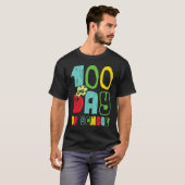 100 Day of School for Kids Child Yes Tシャツ (正面フル)