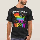 100 Days And Still Poppin 100th Day Of School Tシャツ (正面)