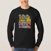 100 Days Bright  Student Teacher Tシャツ (正面)
