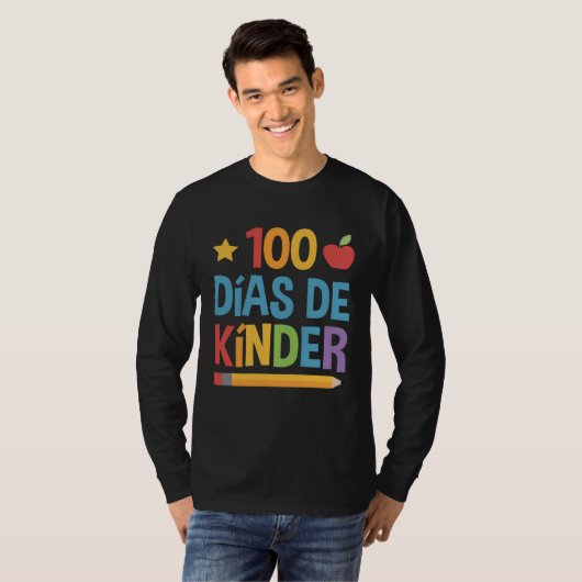 100 days children Spanish Tシャツ (正面フル)