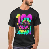 100 Days Cray Cray Buffalo Plaid 100th Day Of Scho Tシャツ (正面)