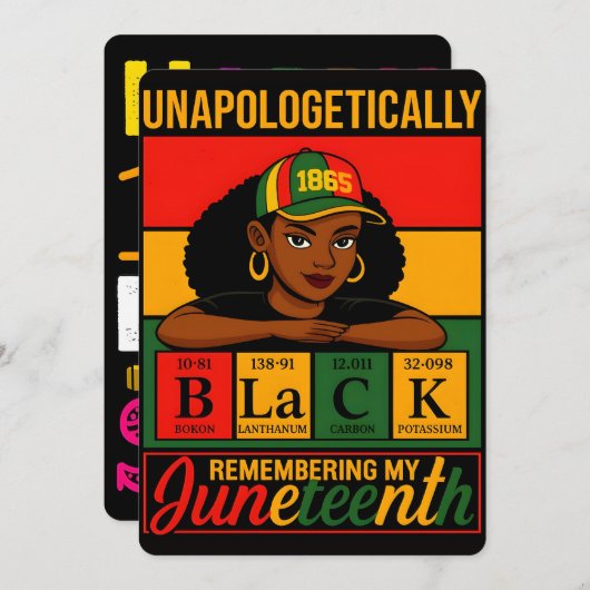 100 Days Learning Black History 2026 Poster  シーズンカード (正面/裏面)