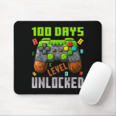 100 Days Level Unlocked Gaming 100 Days Of School マウスパッド (マウス)