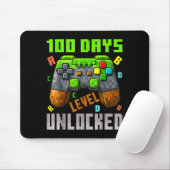 100 Days Level Unlocked Gaming 100 Days Of School マウスパッド (マウス)