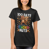 100 Days of Driving My Students Nuts Dabbing Squir Tシャツ (正面)