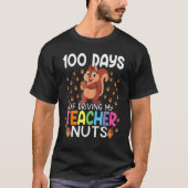 100 Days Of Driving My Teacher Nuts 100th Day Of S Tシャツ (正面)