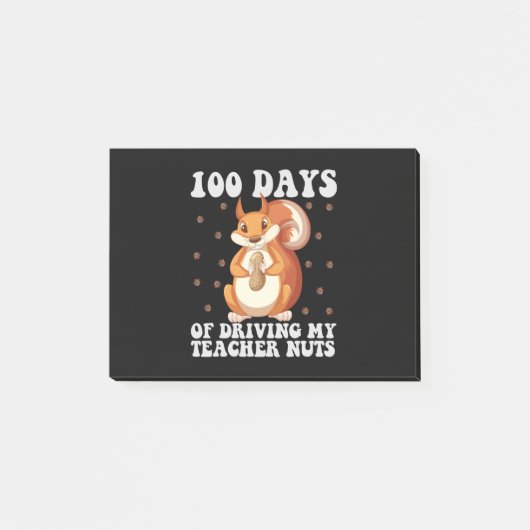 100 Days Of Driving my Teacher Nuts GroundHog  ポストイット (正面)