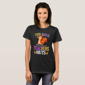 100 Days of Driving My Teacher Nuts Squirrel Schoo Tシャツ (正面フル)