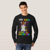 100 Days Of Magical Learning 100th Day Of School U Tシャツ (正面フル)