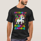 100 Days Of Magical Learning 100th Day Of School U Tシャツ (正面)