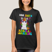 100 Days Of Magical Learning 100th Day Of School U Tシャツ (正面)