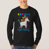 100 Days Of Magical Learning 100th Day Of School U Tシャツ (正面)