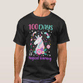100 Days Of Magical Learning 100th Day Of School U Tシャツ (正面)
