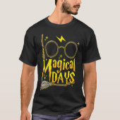 100 Days Of Magical Learning 100th Day Tシャツ (正面)