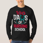 100 Days Of Nursing School Tシャツ (正面)