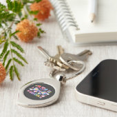 100 Days Of School  キーホルダー (側面)