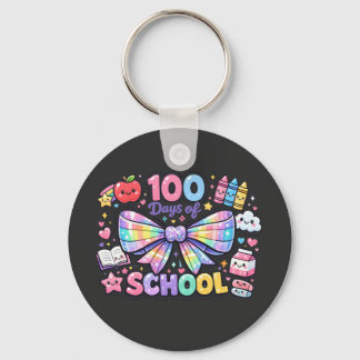 100 Days Of School  キーホルダー
