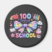 100 Days Of School  マグネット (正面)