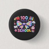 100 Days Of School  缶バッジ (正面)