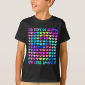 100 Days Of School And Still Love It Tie Dye 100th Tシャツ (正面)