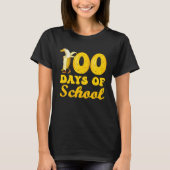 100 Days Of School Banana 100 Days Of School Tシャツ (正面)