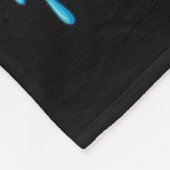 100 Days Of School Boys Basketball Drip 100th Day フリースブランケット (角)