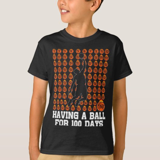 100 Days Of School Boys Kids 100th Day Of School B Tシャツ (正面)