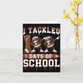 100 Days Of School Boys Kids 100th Day Of School F カード (黄色い花)