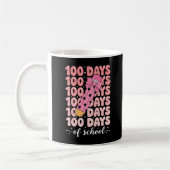 100 days of school celebration コーヒーマグカップ (左)