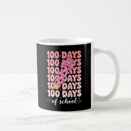 100 days of school celebration コーヒーマグカップ (右)