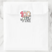 100 days of school celebration  スクエアシール (バッグ)