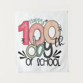 100 days of school celebration  タペストリー (正面)