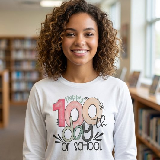 100 Days of School Celebration Basic Tシャツ