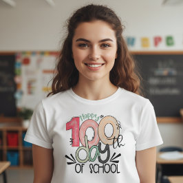 100 Days of School Celebration Basic Tシャツ