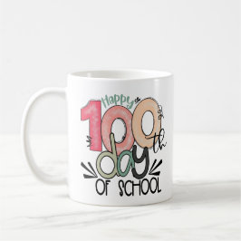 100 days of school celebration gift コーヒーマグカップ