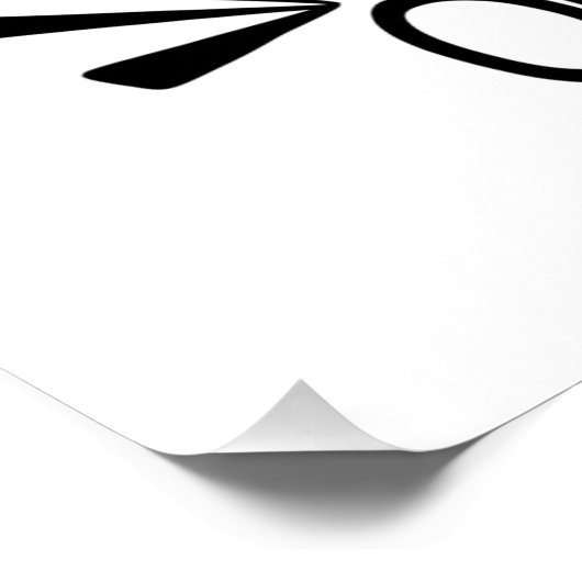 100 days of school celebration glossy ポスター (コーナー)