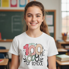 100 Days of School Celebration Kid Basic Tシャツ