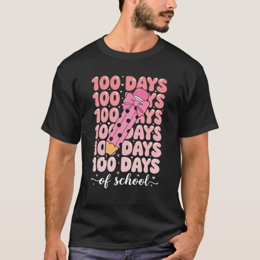 100 days of school celebration tシャツ (正面)