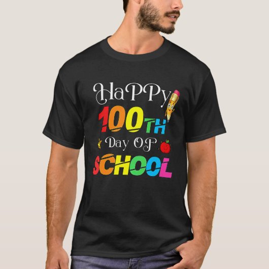 100 Days of School Costume For Teachers Women Coun Tシャツ (正面)