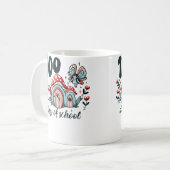 100 Days Of School Fairy Mushroom Magic コーヒーマグカップ (正面左)