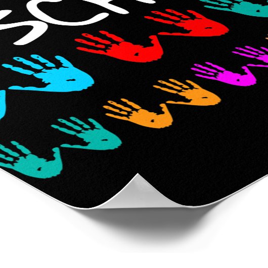 100 Days Of School Funny 100th Day Of School ポスター (角)