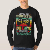 100 Days of School Level 100 Unlocked, Video Games Tシャツ (正面)