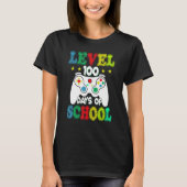 100 Days of School Level Unlocked Video Games Game Tシャツ (正面)