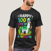 100 Days Of School No Prob Llama Llama Teacher 100 Tシャツ (正面)