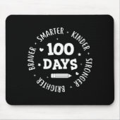 100 Days Of School Teacher 100th Day Of School Sma マウスパッド (正面)