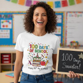 100 Days of School Teacher,Gift Celebrating 100th Tシャツ