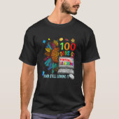 100 Days Of School Teacher Virtual Learning Still Tシャツ (正面)