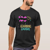 100 Days of Sparkle Learning and Laughs 100th Day  Tシャツ (正面)