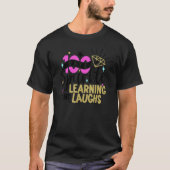 100 Days of Sparkle Learning and Laughs 100th Day  Tシャツ (正面)